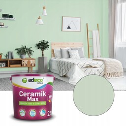 Farba ceramiczna kolor Czuję Miętę do ścian 2.5L