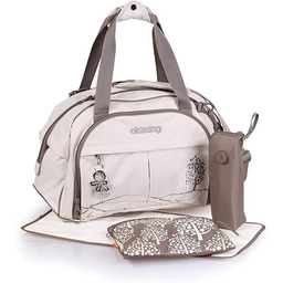 okiedog Torba na weekend/mamę z akcesoriami (DAHOMA beżowa),