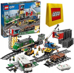Klocki Lego City 60198 Pociąg Towarowy Sterowany Torba
