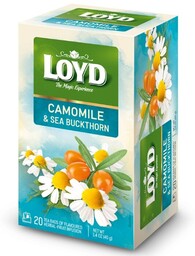 Herbatka ziołowo-owocowa Loyd Camomile & Sea Buckthorn -