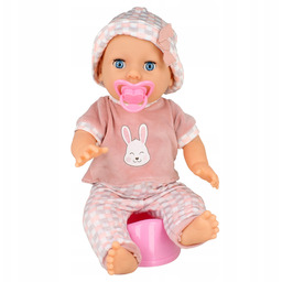 Lalka Bobas Noworodek siusia do Pampersa Interaktywna Bobas