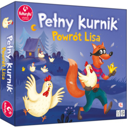 Kukuryku gra planszowa Pełny kurnik powrót lisa