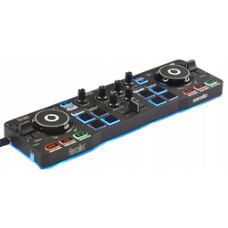 Hercules Djcontrol Starlight kontroler Dj Usb czarny 8