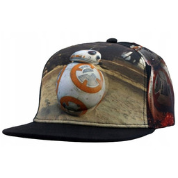 Czapka z daszkiem dziecięca młodzieżowa Star Wars BB-8