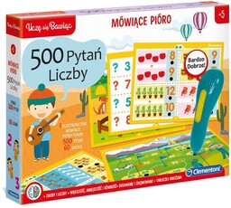 Clementoni, Mówiące Pióro, 500 Pytań Liczby 50652