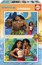 Educa, Puzzle Vaiana 2, 2 x 48 el.