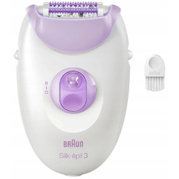 Braun Silk-épil 3 3-000 biało-fioletowy