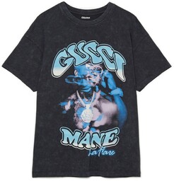 Cropp - Koszulka oversize z nadrukiem Gucci Mane