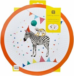 Talking Tables 8 x papierowe miski z motywem