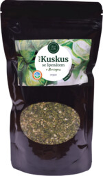 Kuskus se špenátem a moringou