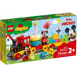 Lego Duplo 10941 Urodzinowy pociąg myszek Miki