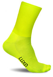 Luxa Fluorescencyjne skarpety kolarskie FLUO YELLOW - szybkoschnące,