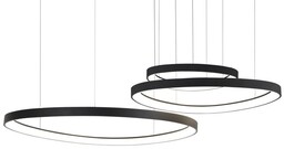 Azzardo Lampa wisząca Amanda AZ5027 LED 150W ringi