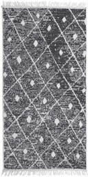 Dywan dwustronny Kilim Gold Romby szary