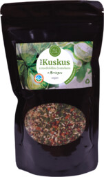 Kuskus s medvědím česnekem a moringou