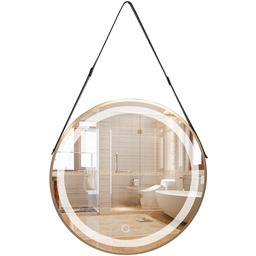 Rea LUSTRO ŚCIENNE LED Z PASKIEM 60cm YH-3339