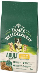 James Wellbeloved Adult jagnięcina ryż 12 kg