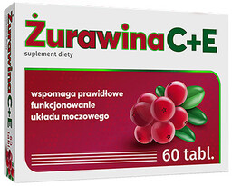 Żurawina C + E, 60 tabletek