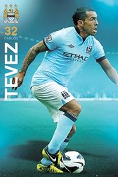 Empire 552365 plakat Manchester City FC Tevez 12/13