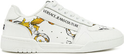 Sneakersy Versace Jeans Couture 78YA3SD4 Biały