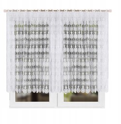 Firany Gotowe 400 X 140 CM Firanki Gipiurowe