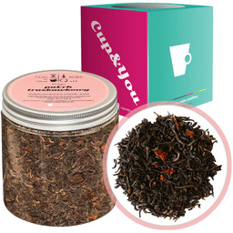 Herbata czerwona pu-erh TRUSKAWKOWY premium liściasta sypana herbatka