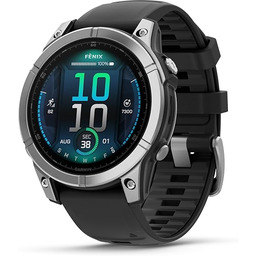 Garmin Fenix E, 47mm Stal Nierdzewna/Czarny