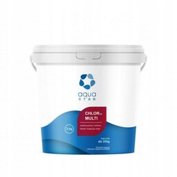 Chlortix Multi Tabl 200g 3 kg Aquastar dezynfekcja