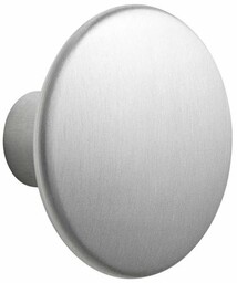 Muuto DOTS Wieszak Metalowy 3,9 cm Srebrny Aluminium