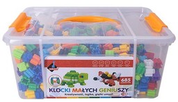 ASKATO Klocki plastikowe Klocki małych geniuszy 112602