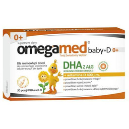 Omegamed Baby+D 0+ - witamina D i DHA