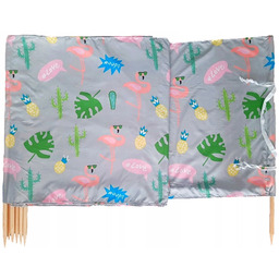 Parawan plażowy 15 metrów wzór 4