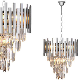 Wisząca LAMPA glamour ASPEN ML5997 Milagro kryształowa OPRAWA