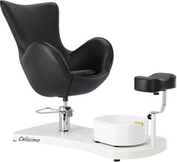 Fotel kosmetyczny do pedicure Jojo z masażerem stóp