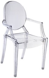 Krzesło SPIRIT transparentny MH-006CH-T - Step Into Design