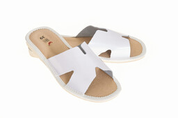 Wójciak Podhale Kapcie po domu damskie skóra naturalna