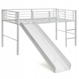 Łóżko piętrowe ze zjeżdżalnią Costway 198 x 96