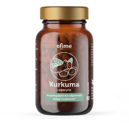 EkaMedica Efime Kurkuma i piperyna, 60kaps.