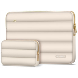 Etui na laptopa Tech-protect Puffy 13-14 cali Piaskowy