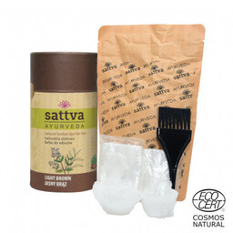SATTVA HENNA JASNY BRĄZ 150 g. - Darmowa
