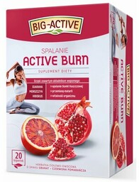 BIG ACTIVE Herbata Active Burn Spalanie (20 sztuk)