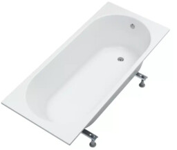 Schedpol Solia wanna akrylowa 150x70x57 cm biała ze