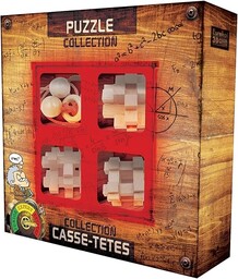 Eureka 52473368-4-częściowy zestaw drewnianych puzzli