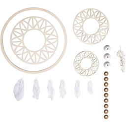 Rayher 62835000 CK Dreamcatcher "Dream", FSC100%, średnica 18