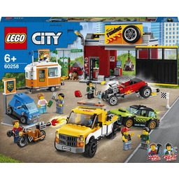 Klocki Lego City Zestaw Warsztat tuningowy Holownik Auta