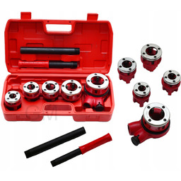 Gwintownica Do Rur 5 Elementy Zestaw Narzynek