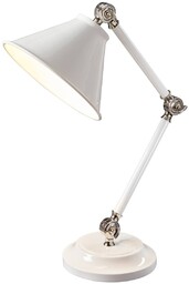 Elstead Lighting Lampa biurkowa Provence PV-ELEMENT-WPN biała oprawa