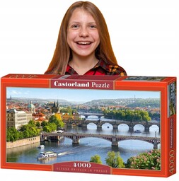 Skomplikowane Puzzle Ramkowe dla dorosłych 4000 Elementów Praga