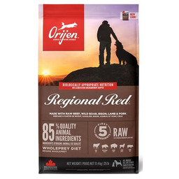 ORIJEN Regional Red Dog 11,4kg + szarpak 35cm
