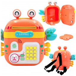 Plecak Interaktywny Sejf Kasa Sklepowa z Klawiaturą 4w1